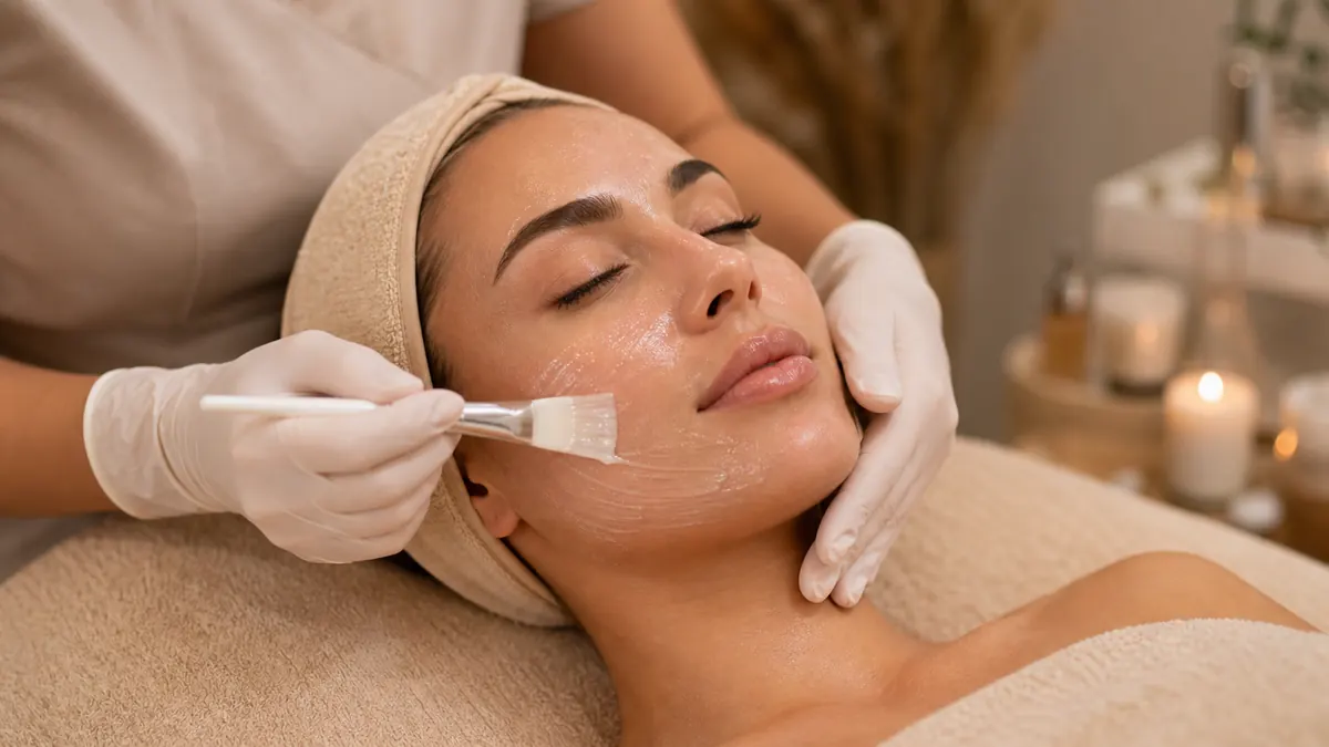 Profesjonalny zabieg pielegnacyjny twarzy w Studio Beauty